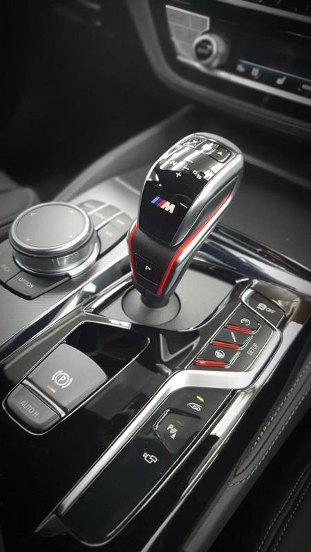 BMW M5 gear selector
