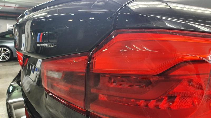 BMW M5 tail light